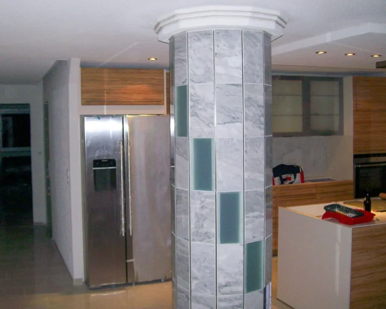 Carrara Marmor Säule Beispiel Carrara Marmor Säule
